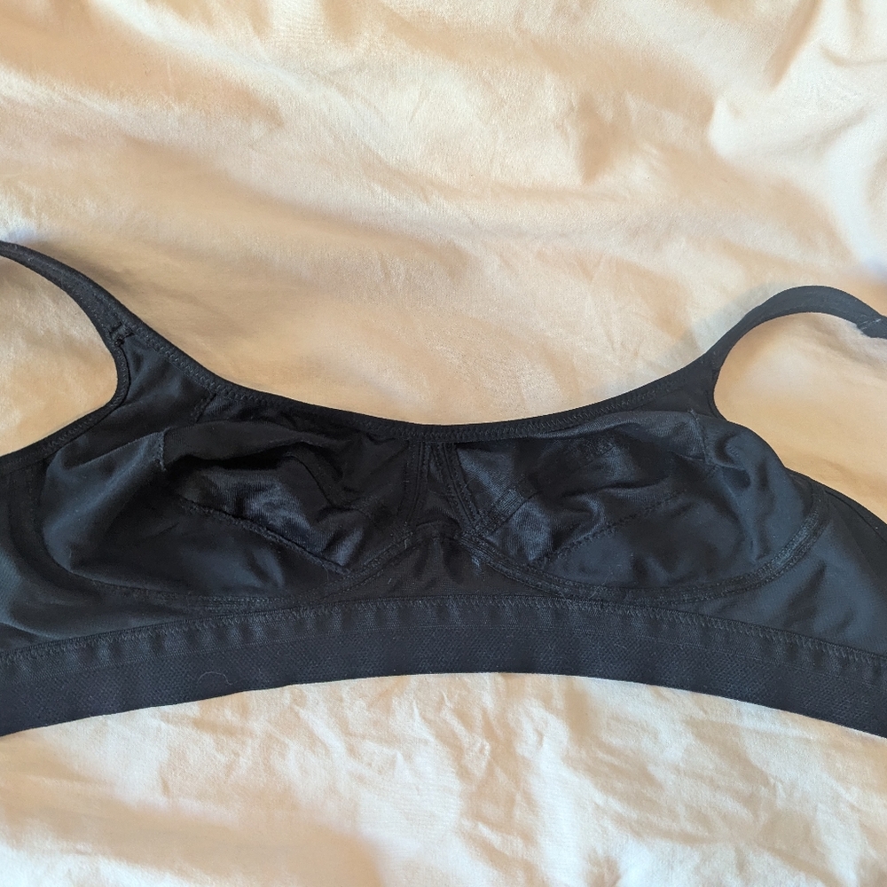 Black Women's Sport Bra